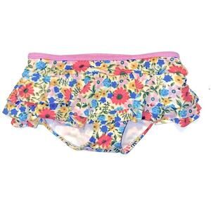 MiniBoden Floral bikini bottoms 6-7Y